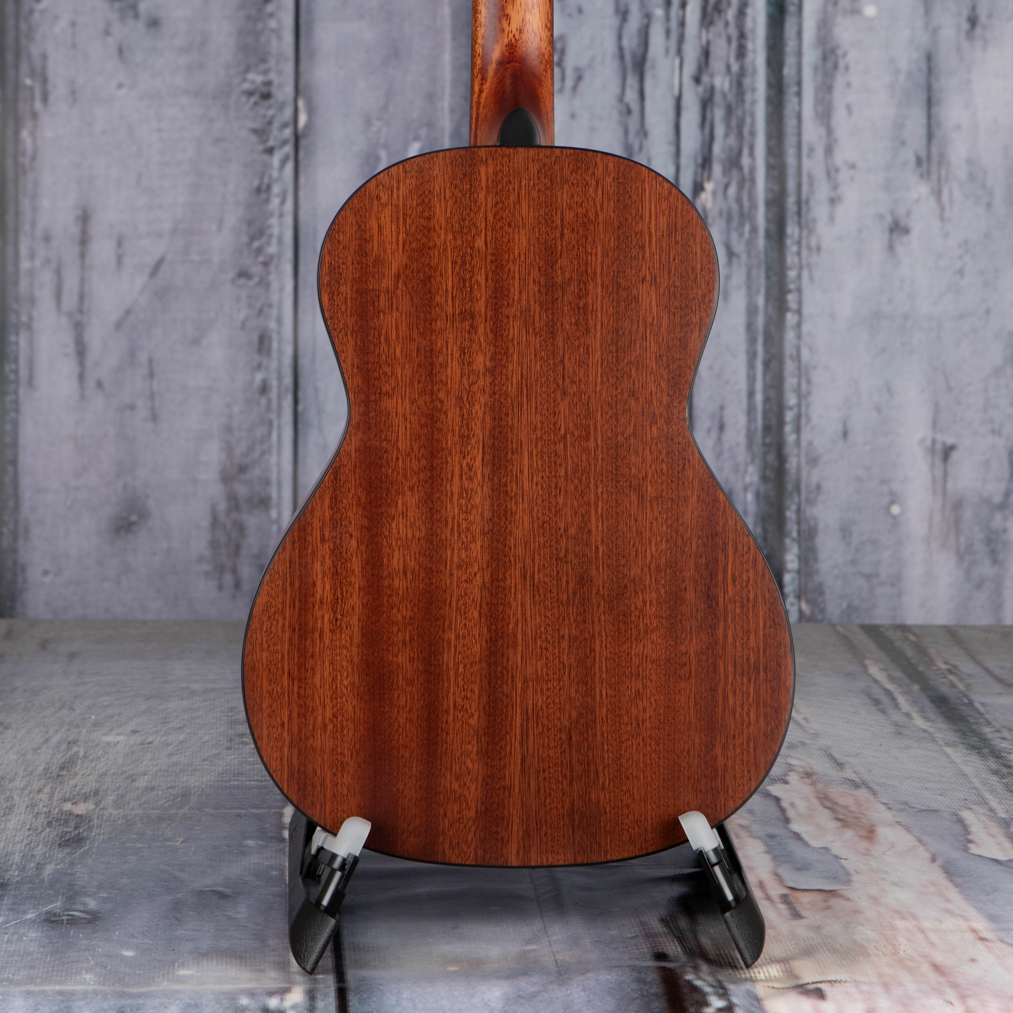 Fender FA-15N 3/4 Nylon Acoustic Guitar, Natural, back closeup