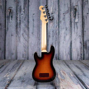 Fender Fullterton Precision Bass Ukulele, 3-Color Sunburst, back
