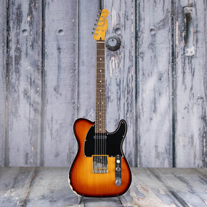 Fender Jason Isbell Custom Telecaster Electric Guitar, 3-Color Chocolate Burst, front