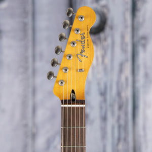 Fender Jason Isbell Custom Telecaster Electric Guitar, 3-Color Chocolate Burst, front headstock