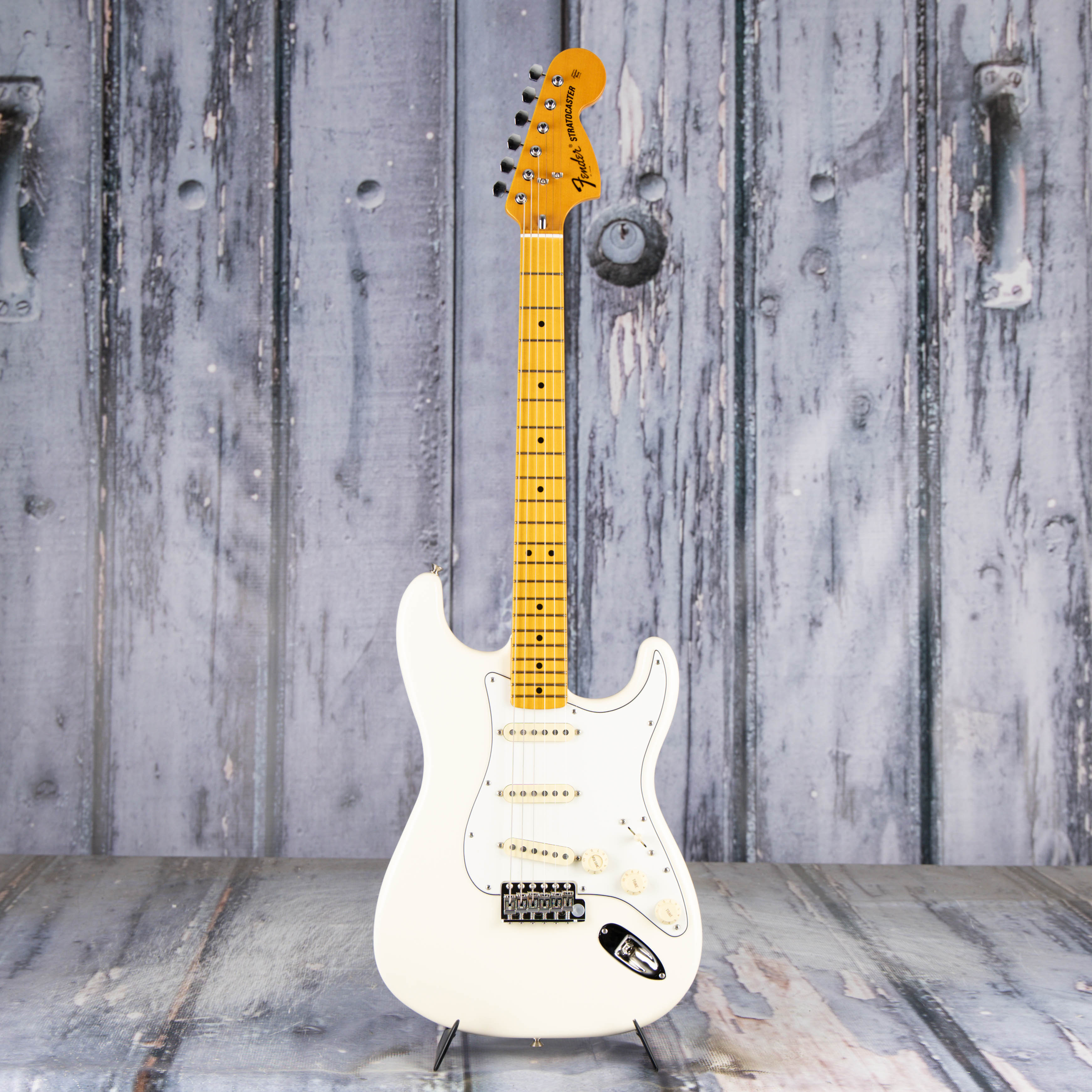 Fender Limited Edition American Vintage II '73 Stratocaster Electric Guitar, Olympic White, front