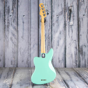 Fender Limited Edition Mark Hoppus Jaguar Electric Bass Guitar, Sea Foam Green, back