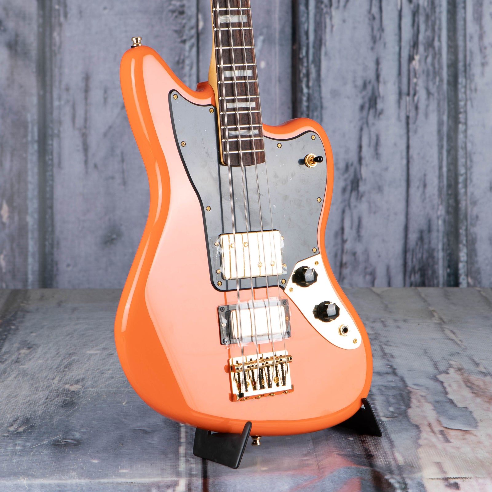 Fender Limited Edition Mike Kerr Jaguar Bass, Tiger's Blood Orange