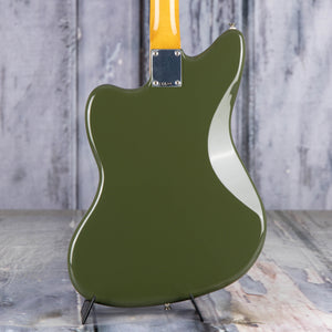 Fender Limited Edition Vintera II '50s Jazzmaster Electric Guitar, Olive, back closeup