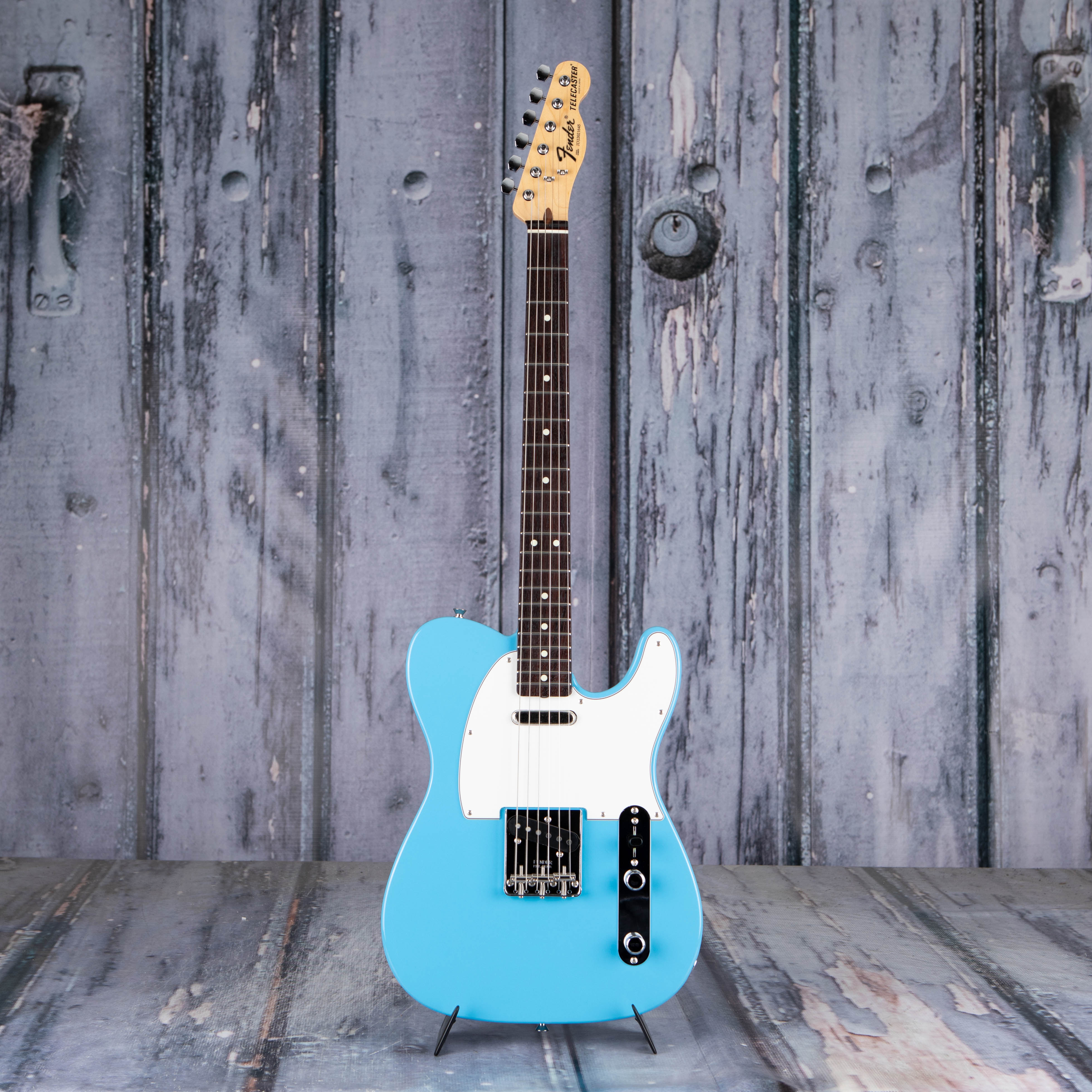 Fender Made In Japan Limited International Color Telecaster Electric Guitar, Maui Blue, front