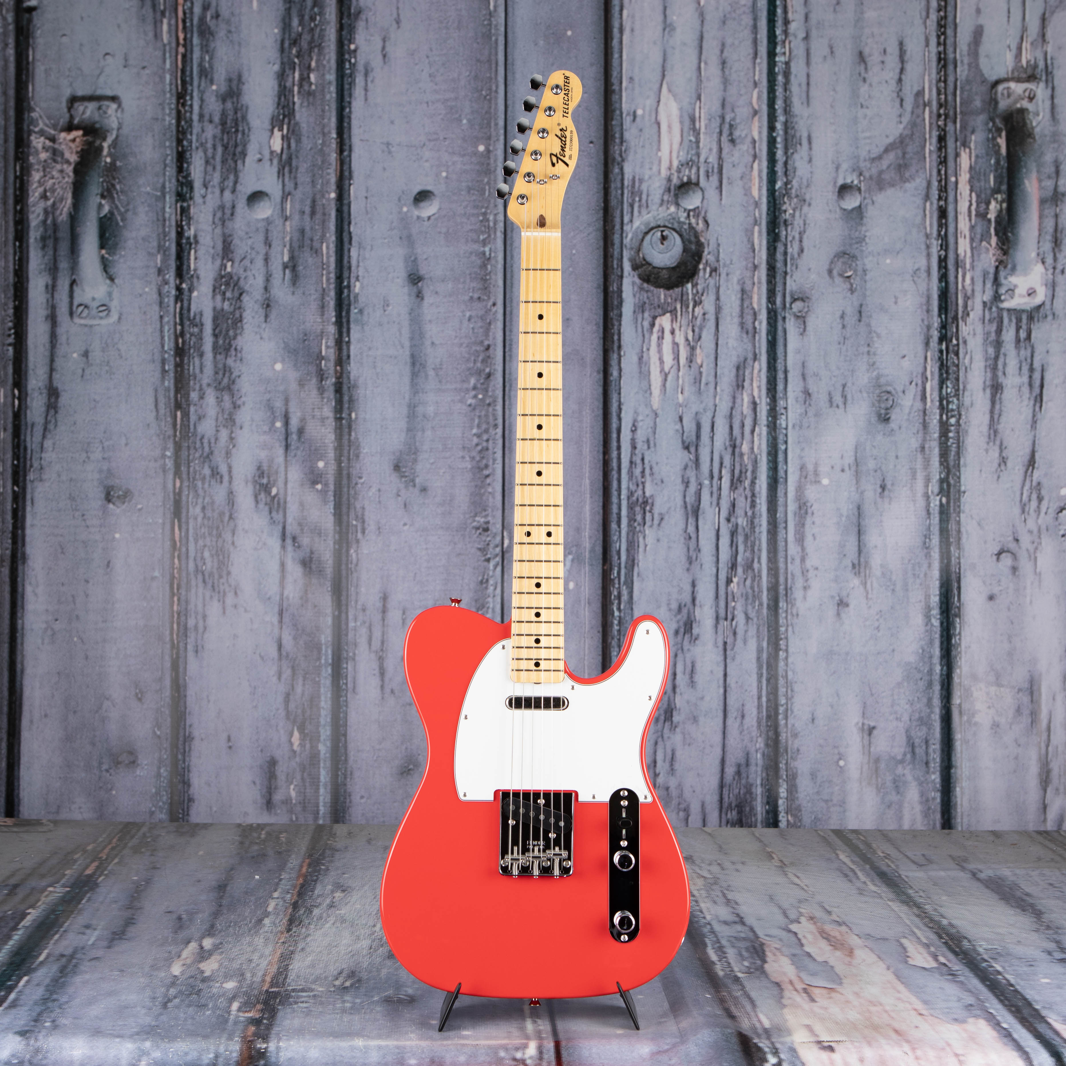 Fender Made In Japan Limited International Color Telecaster Electric Guitar, Morocco Red, front