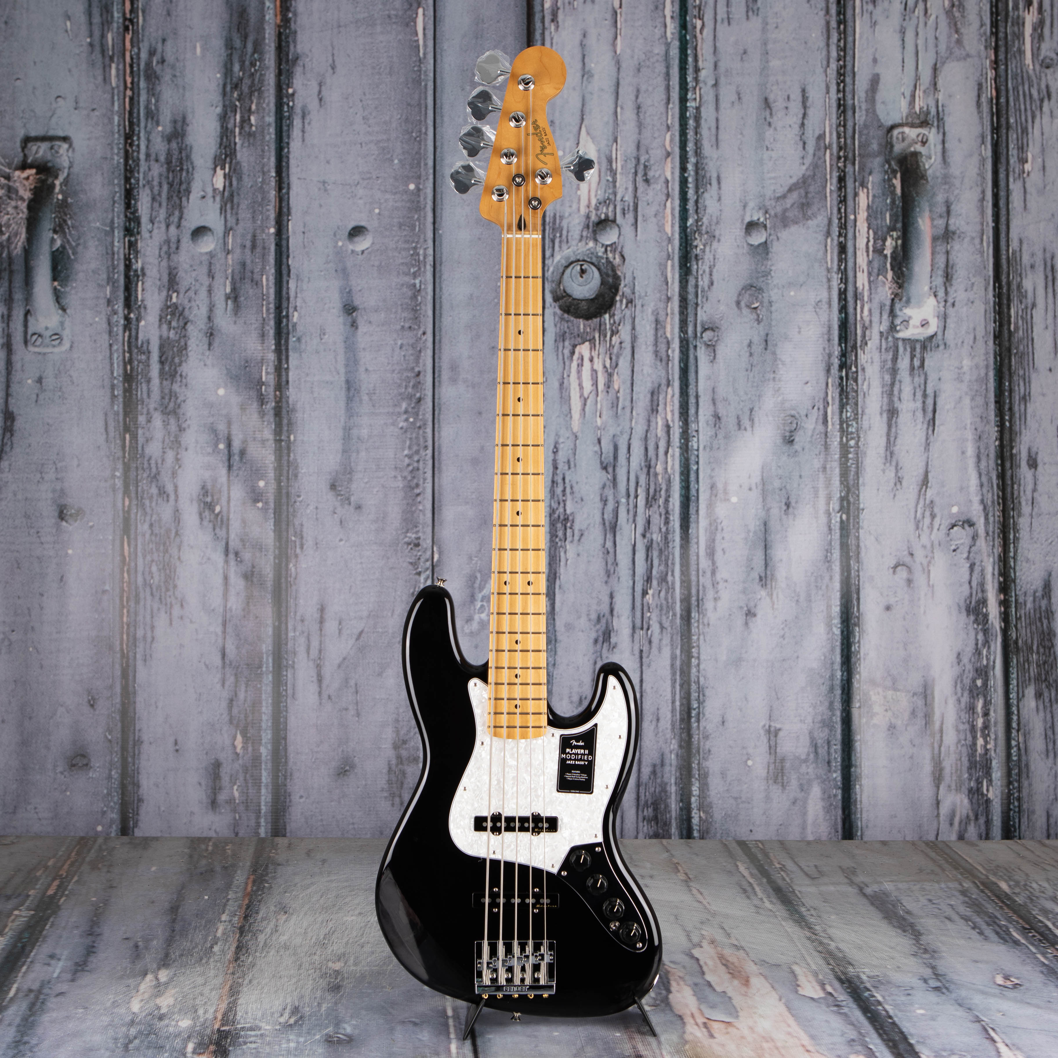 Fender Player II Modified Active Jazz Bass V 5-String Bass Guitar, Dusk, front