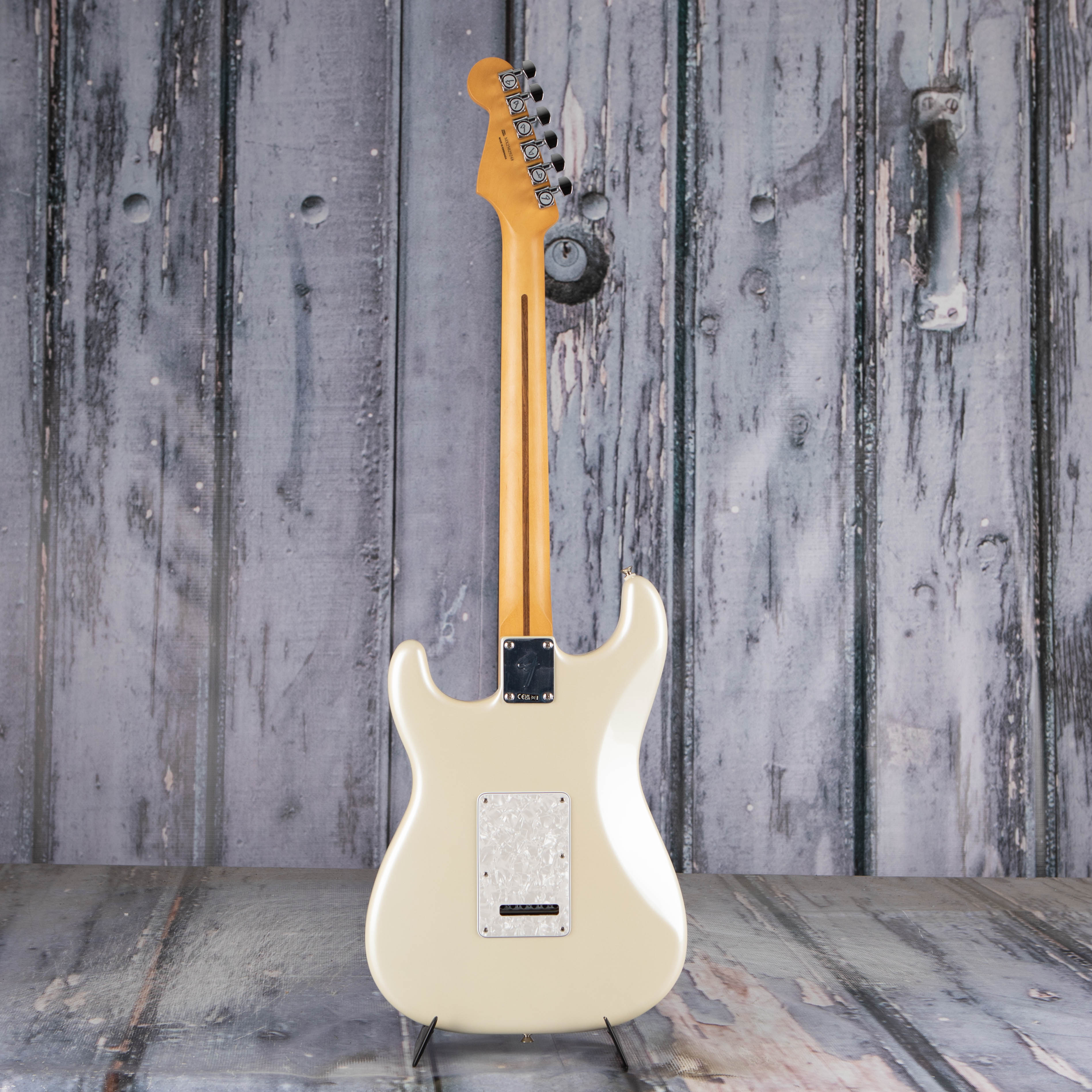Fender Player II Modified Stratocaster Electric Guitar, Olympic Pearl, back