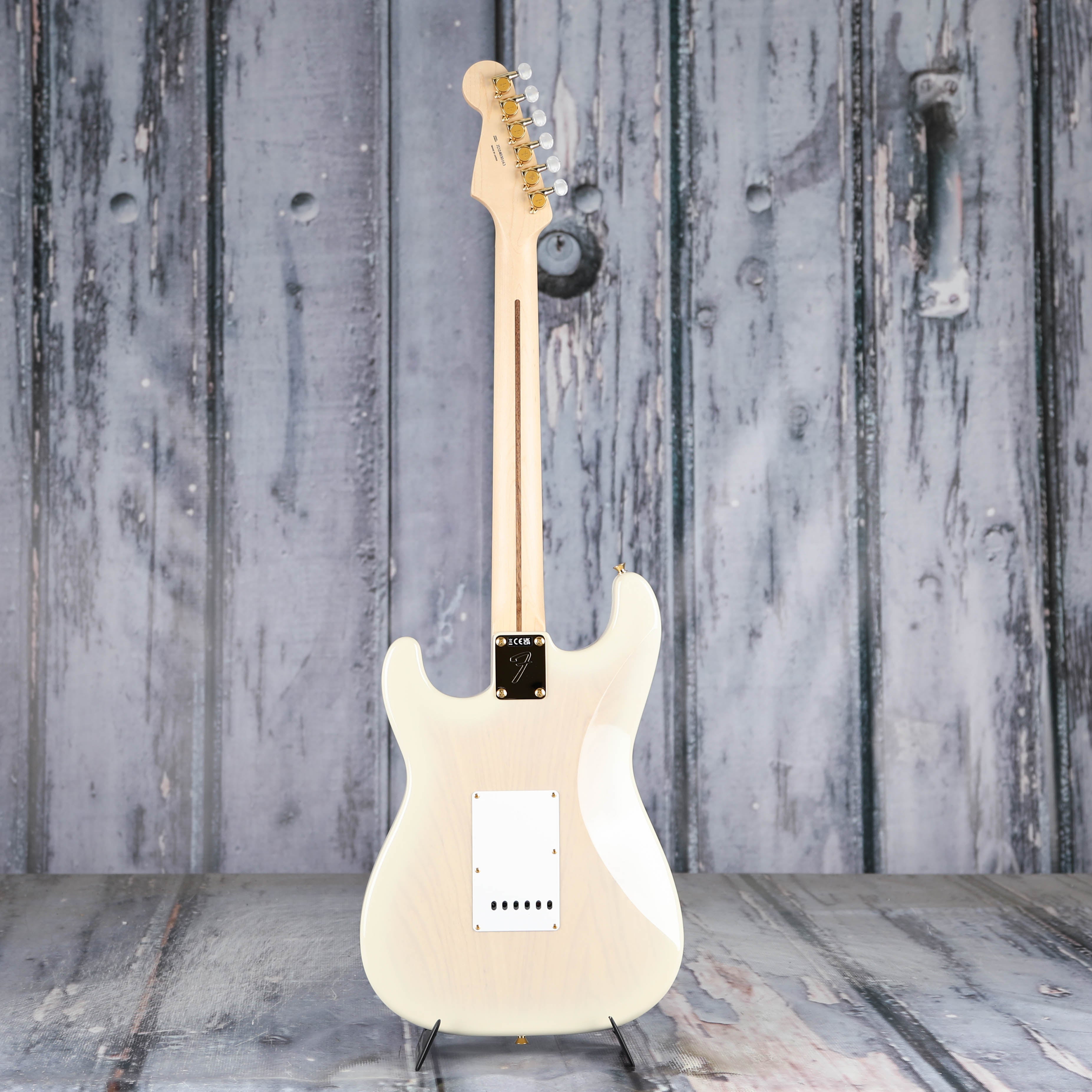 Fender Richie Kotzen Stratocaster Electric Guitar, Transparent White Burst, back