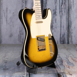 Fender Richie Kotzen Telecaster Electric Guitar, Brown Sunburst, angle