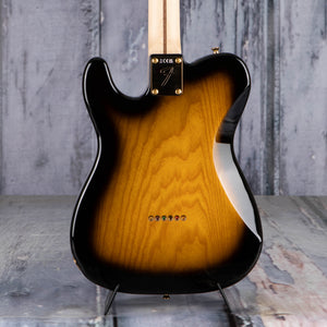 Fender Richie Kotzen Telecaster Electric Guitar, Brown Sunburst, back closeup