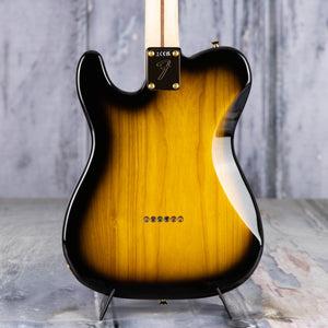 Fender Richie Kotzen Telecaster Electric Guitar, Brown Sunburst, back closeup