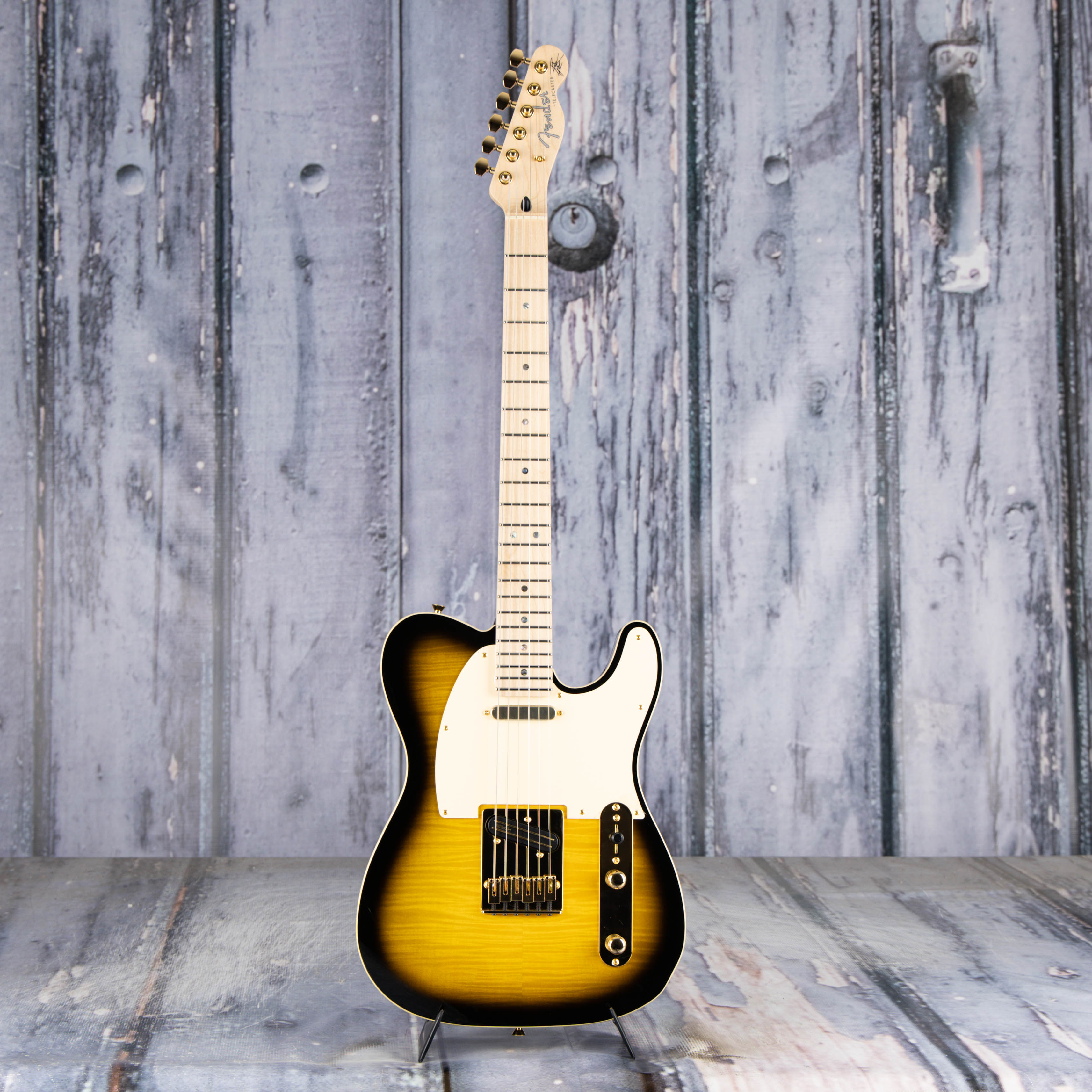 Fender Richie Kotzen Telecaster Electric Guitar, Brown Sunburst, front