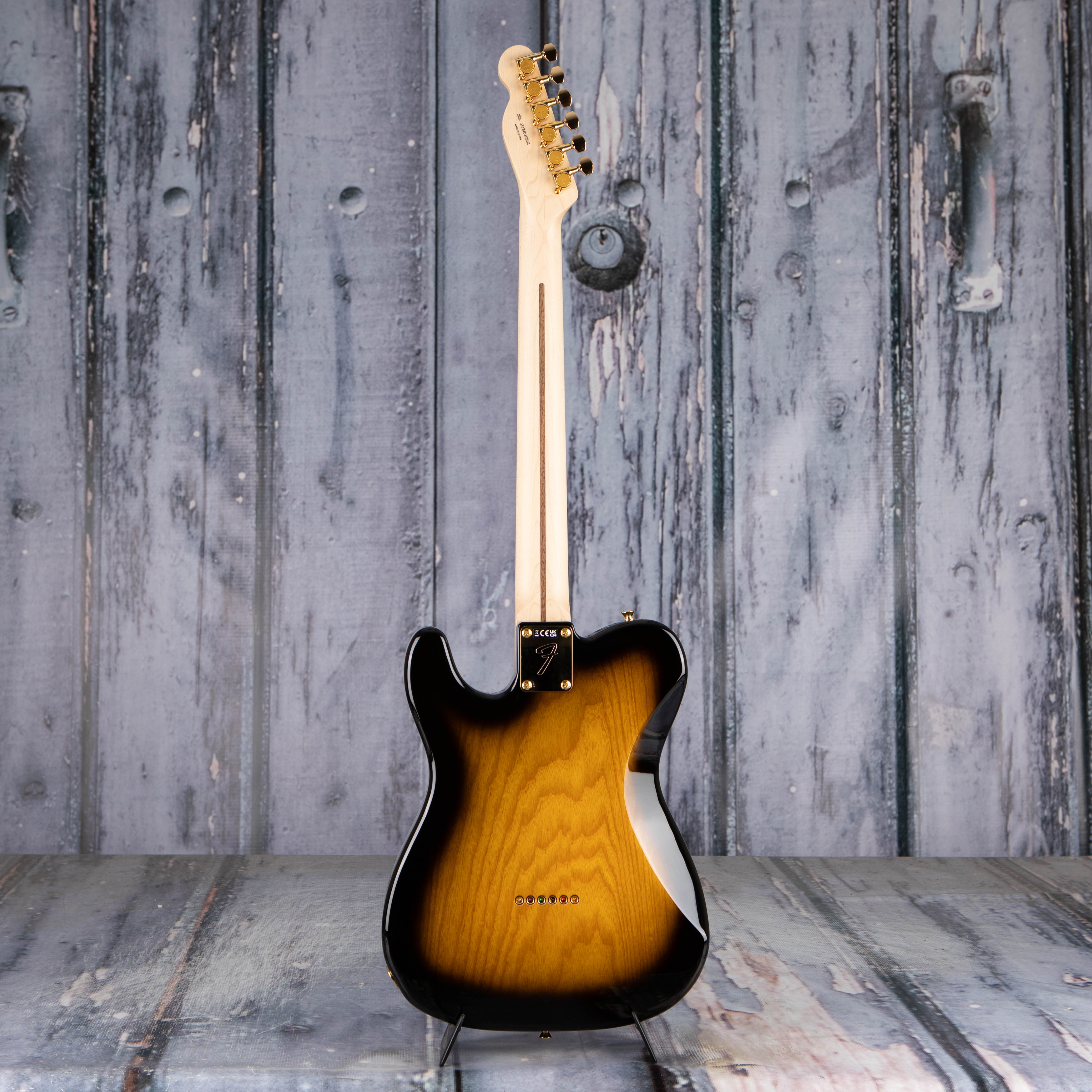 Fender Richie Kotzen Telecaster Electric Guitar, Brown Sunburst, back