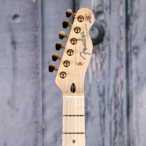 Fender Richie Kotzen Telecaster Electric Guitar, Brown Sunburst, front headstock