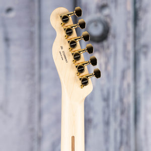 Fender Richie Kotzen Telecaster Electric Guitar, Brown Sunburst, back headstock