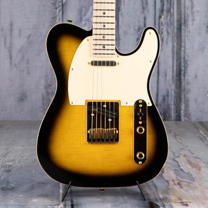 Fender Richie Kotzen Telecaster Electric Guitar, Brown Sunburst, front closeup