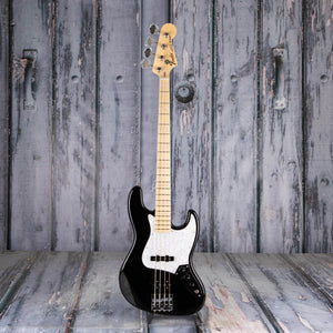 Fender U.S.A. Geddy Lee Jazz Bass Guitar, Black, front