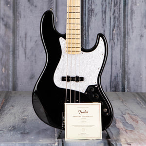 Fender U.S.A. Geddy Lee Jazz Bass Guitar, Black, coa