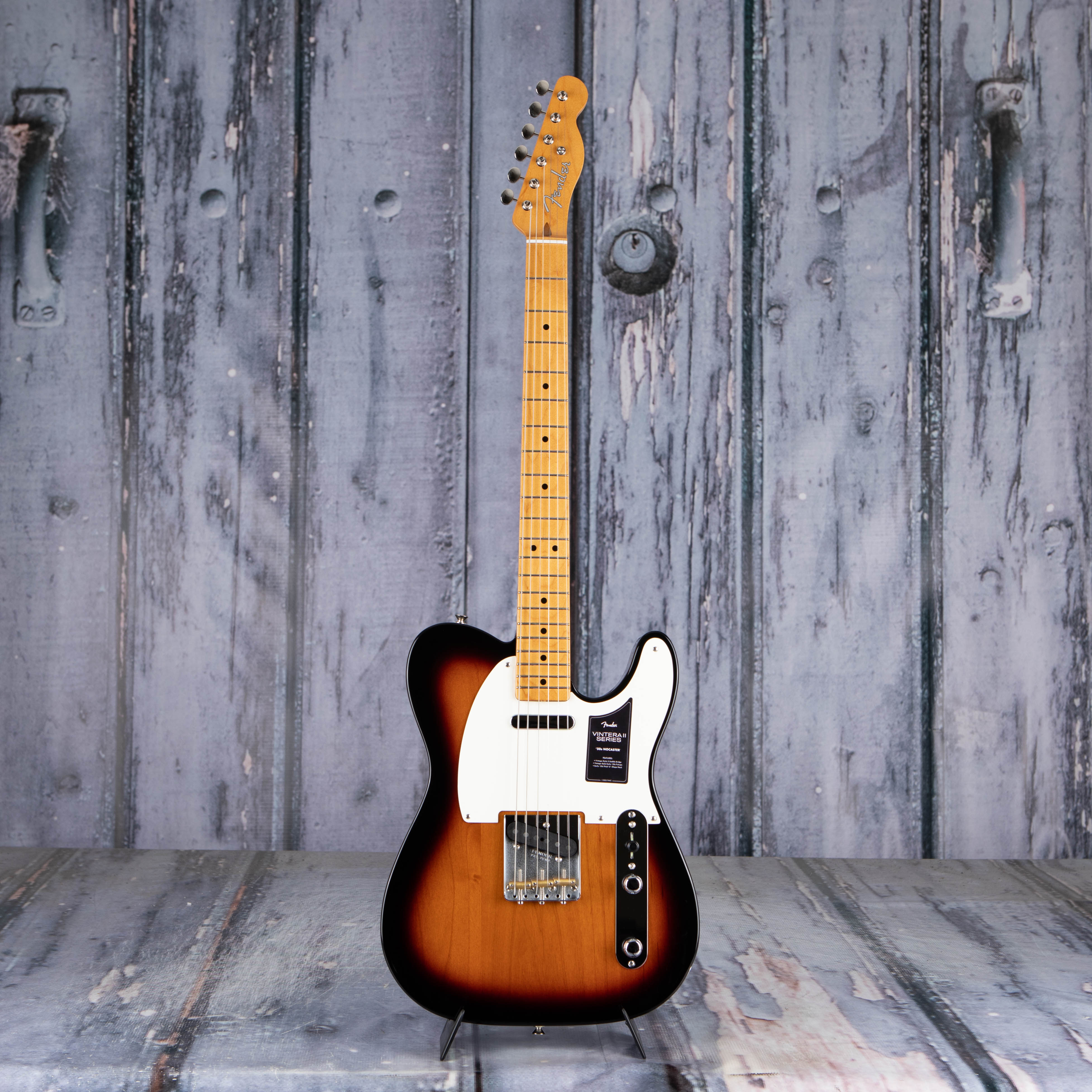 Fender Vintera II '50s Nocaster Electric Guitar, 2-Color Sunburst, front