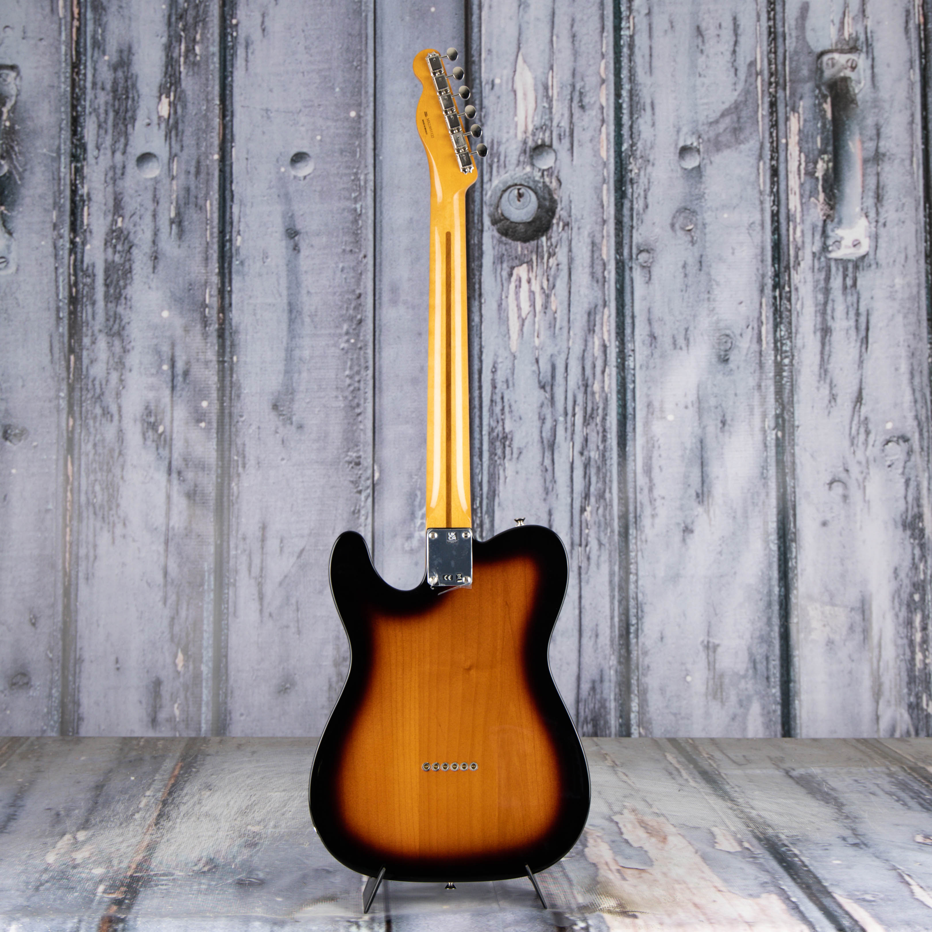 Fender Vintera II '50s Nocaster Electric Guitar, 2-Color Sunburst, back