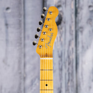 Fender Vintera II '50s Nocaster Electric Guitar, Blackguard Blonde,  front headstock