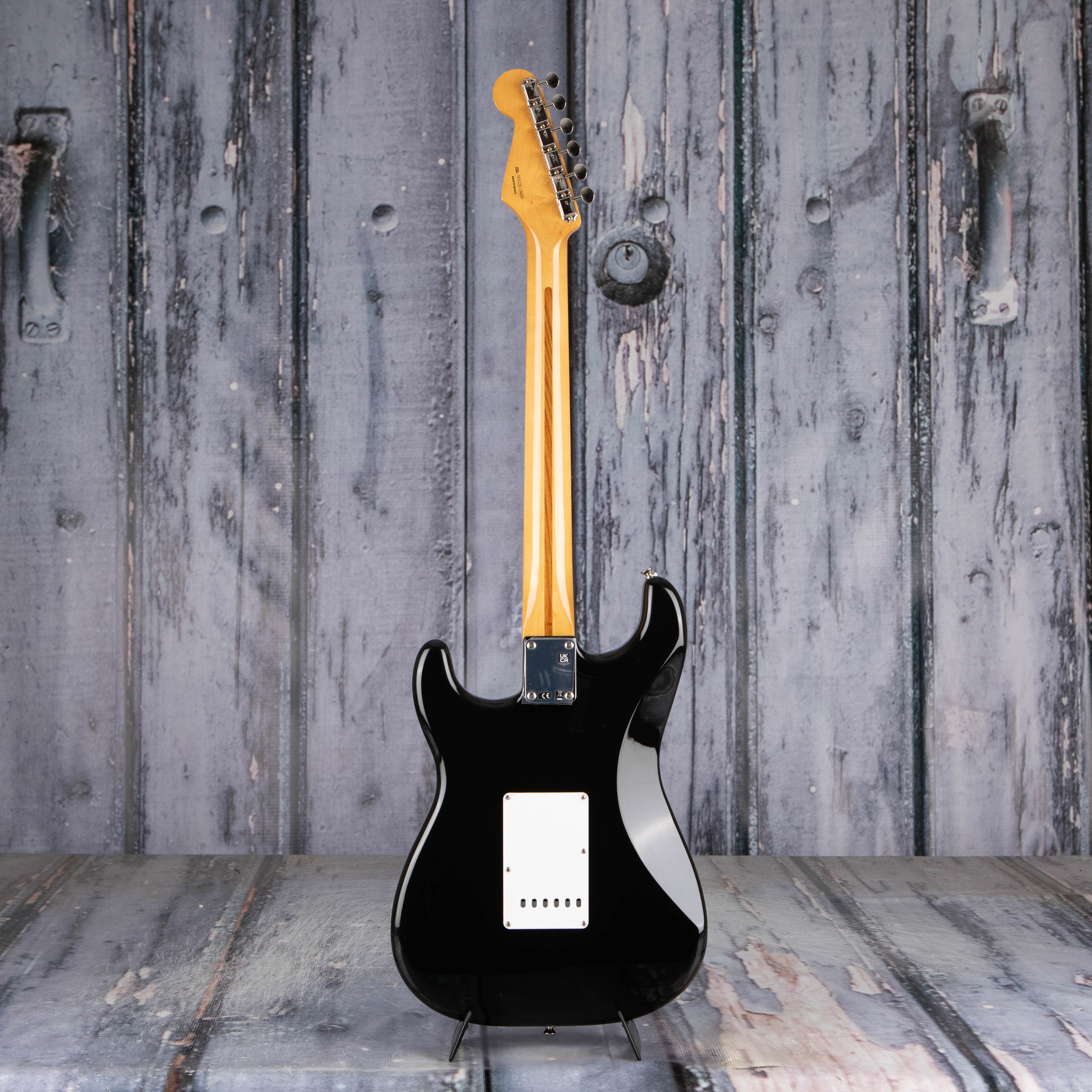 Fender Vintera II '50s Stratocaster Electric Guitar, Black, back
