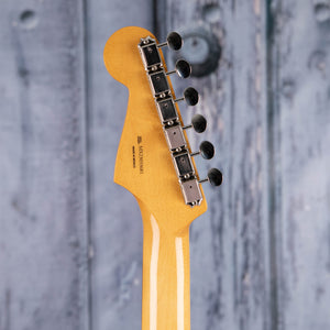 Fender Vintera II '60s Stratocaster Electric Guitar, Lake Placid Blue, back headstock