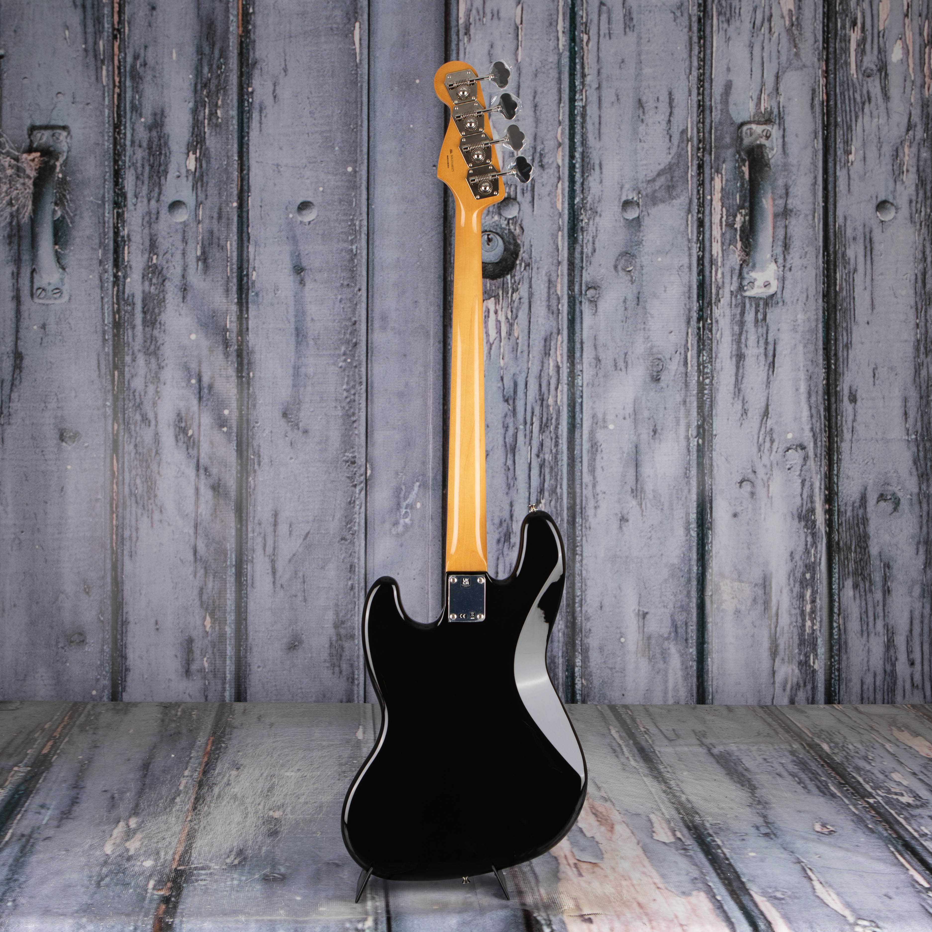 Fender Vintera II '60s Jazz Bass Guitar, Black, back