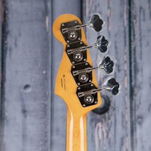 Fender Vintera II '60s Precision Bass Guitar, Olympic White, back headstock