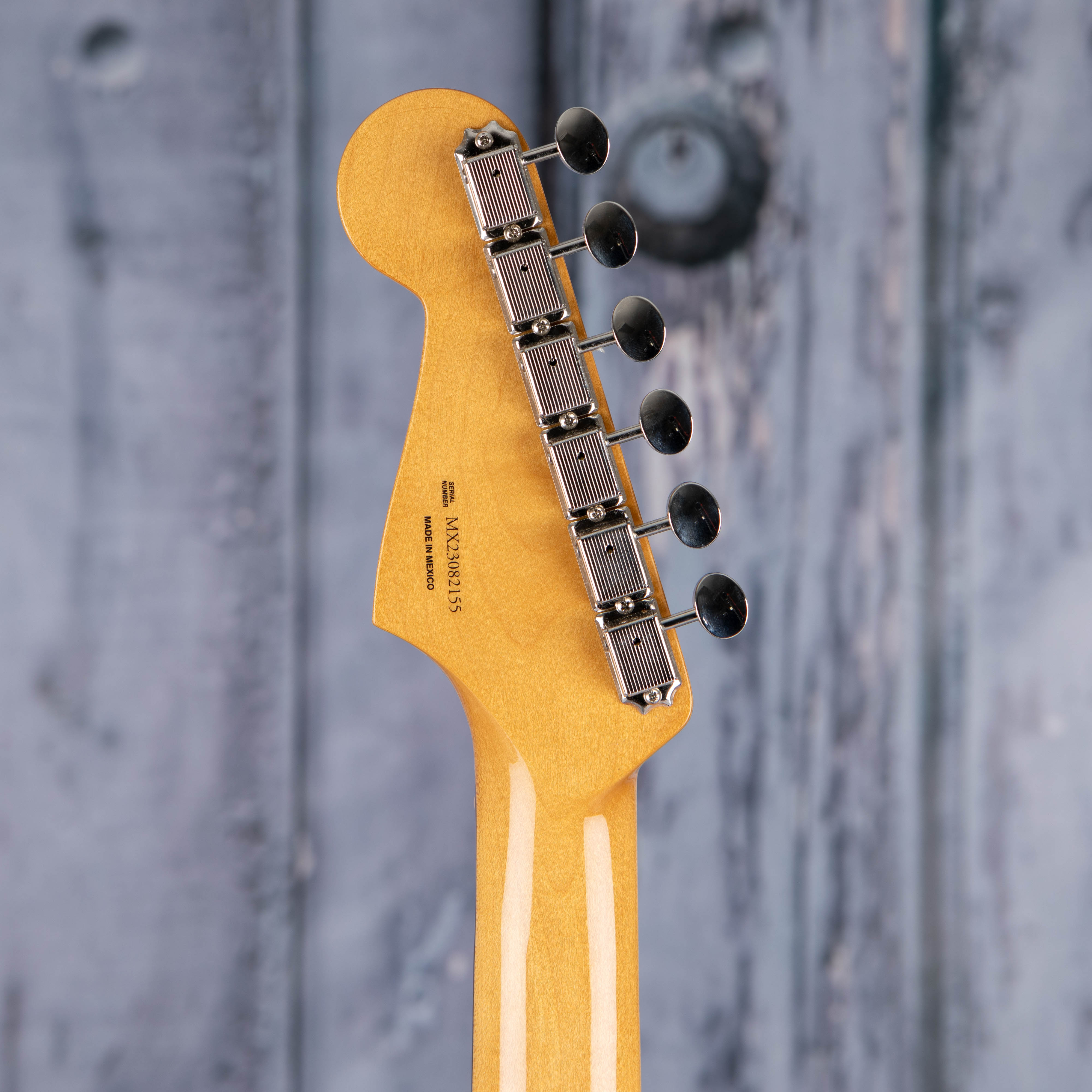 Fender Vintera II '60s Stratocaster Electric Guitar, 3-Color Sunburst, back headstock