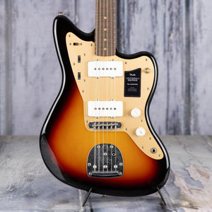 Fender Vintera II Road Worn '50s Jazzmaster Electric Guitar, 3-Color Sunburst, front closeup