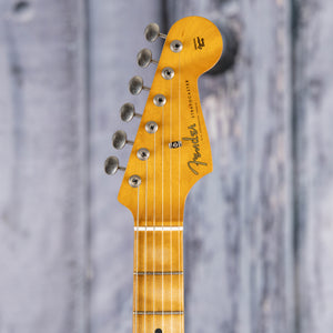 Fender Vintera II Road Worn '60s Stratocaster Electric Guitar, Black, front headstock