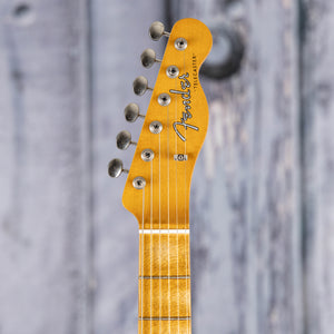 Fender Vintera II Road Worn '60s Telecaster Electric Guitar, Blonde, front headstock