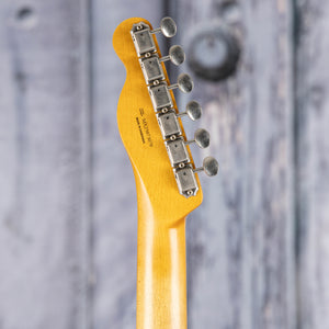 Fender Vintera II Road Worn '60s Telecaster Electric Guitar, Blonde, back headstock