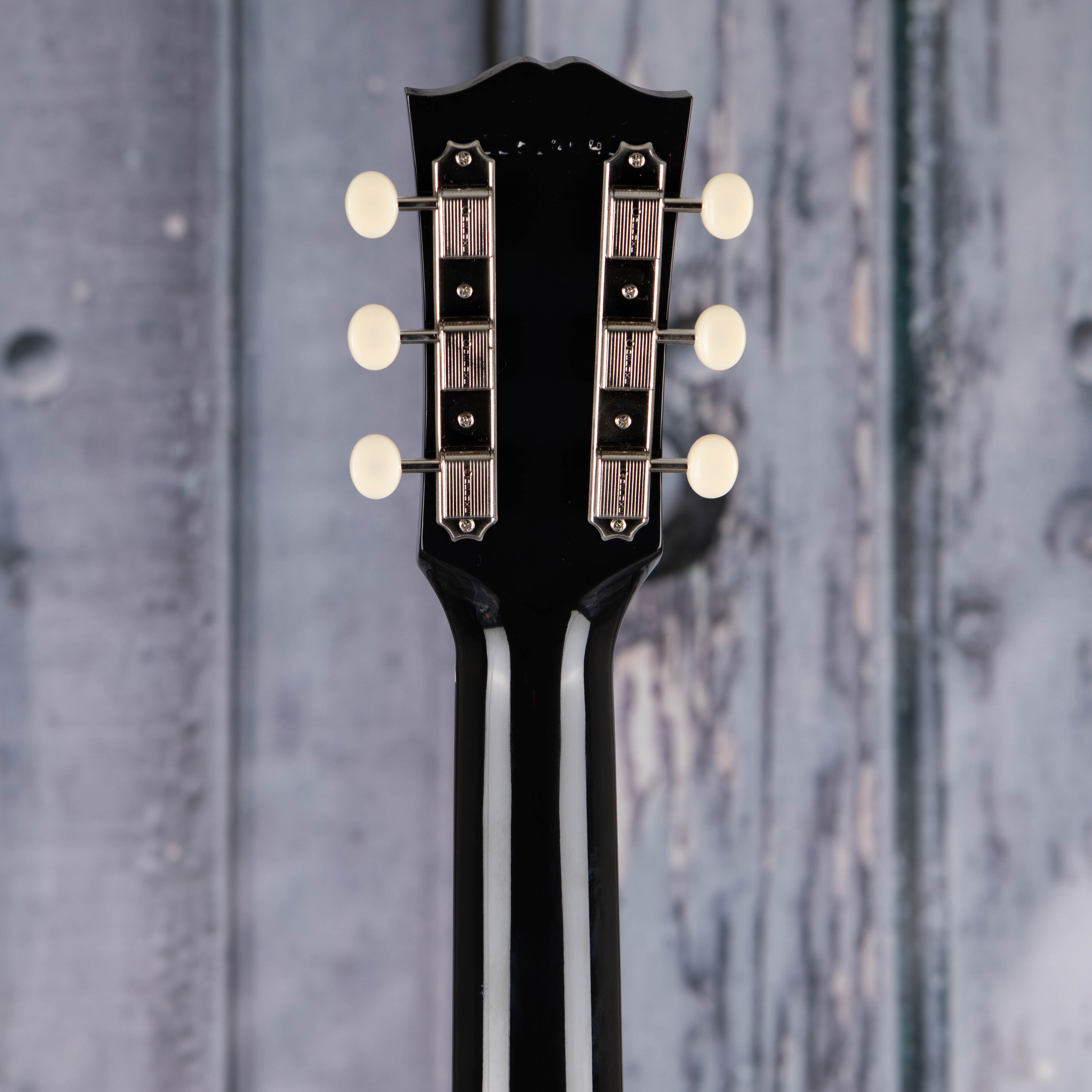 Gibson 50s J-45 Original Acoustic/Electric Guitar, Ebony, back headstock