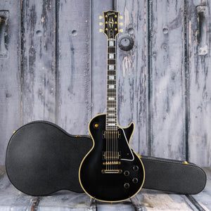 Gibson Custom Shop 1957 Les Paul Custom Reissue VOS Electric Guitar, Ebony, case
