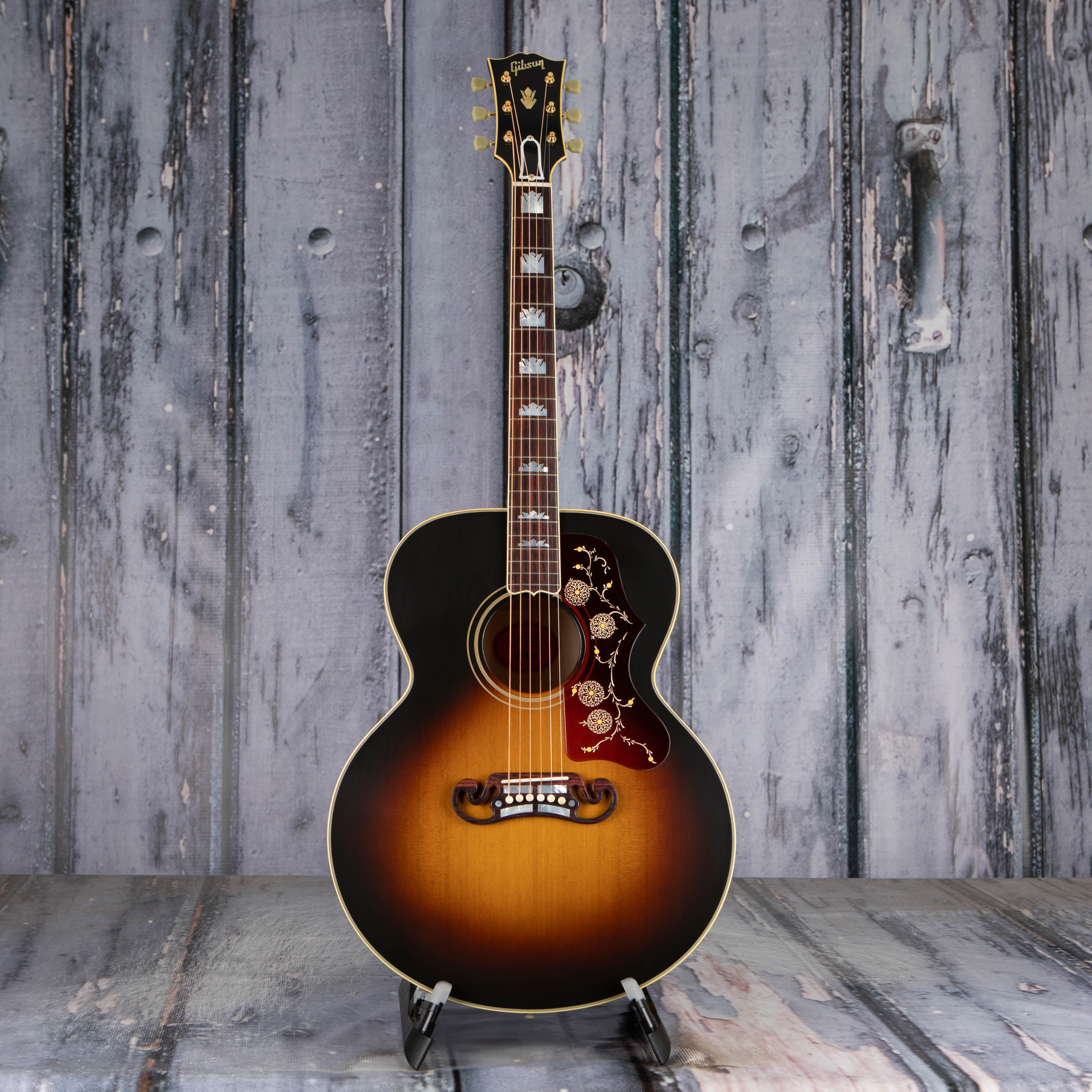 Gibson Custom Shop 1957 SJ-200 Acoustic Guitar, Vintage Sunburst, front