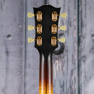 Gibson Custom Shop 1957 SJ-200 Acoustic Guitar, Vintage Sunburst, back headstock