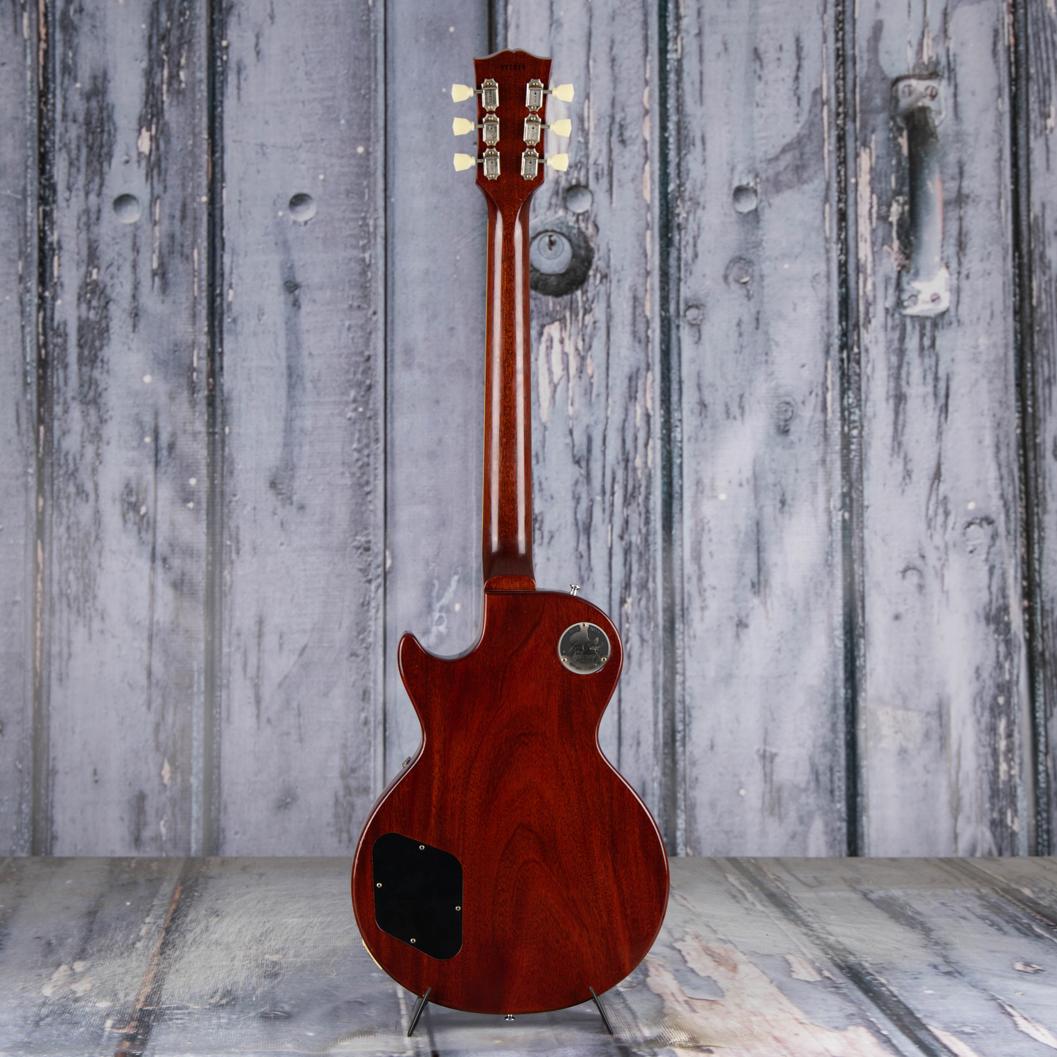 Gibson Custom Shop 1959 Les Paul Standard Reissue Murphy Lab Ultra Light Aged Electric Guitar, Factory Burst, back