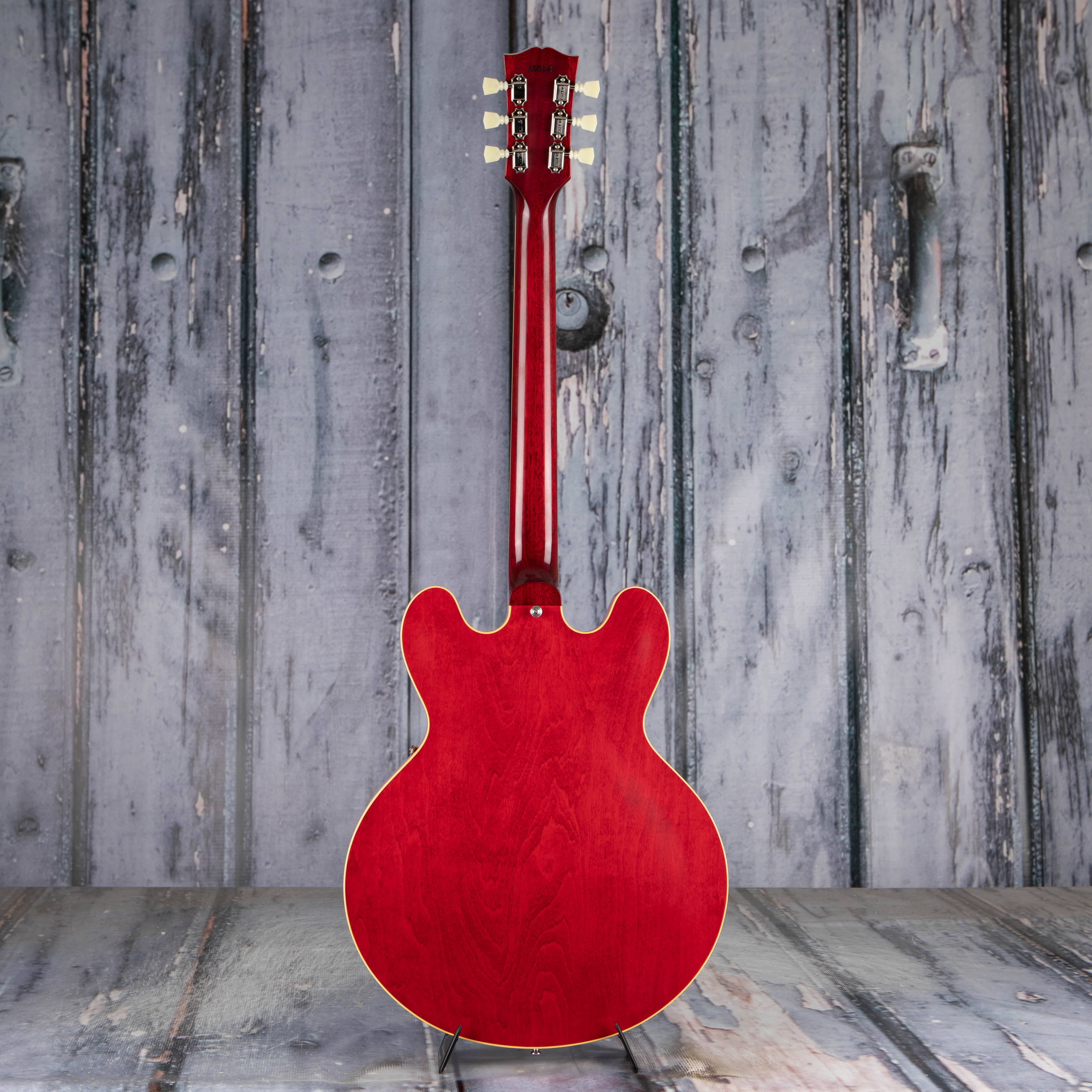 Gibson Custom Shop 1961 ES-335 Reissue VOS Semi-Hollowbody Guitar, Sixties Cherry, back