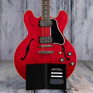 Gibson Custom Shop 1961 ES-335 Reissue VOS Semi-Hollowbody Guitar, Sixties Cherry, coa