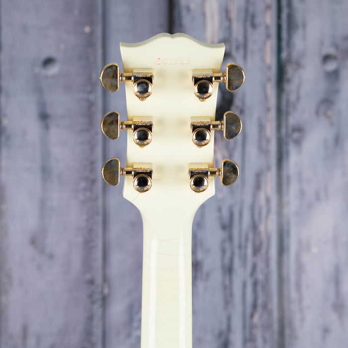 Gibson Custom Shop 1963 Les Paul SG Custom With Maestro Vibrola Murphy Lab Ultra Light Aged, Classic White