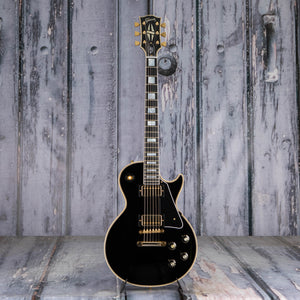 Gibson Custom Shop 1968 Les Paul Custom Reissue VOS Electric Guitar, Ebony, front