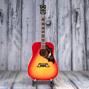 Gibson Dove Original Acoustic/Electric Guitar, Vintage Cherry Sunburst, front