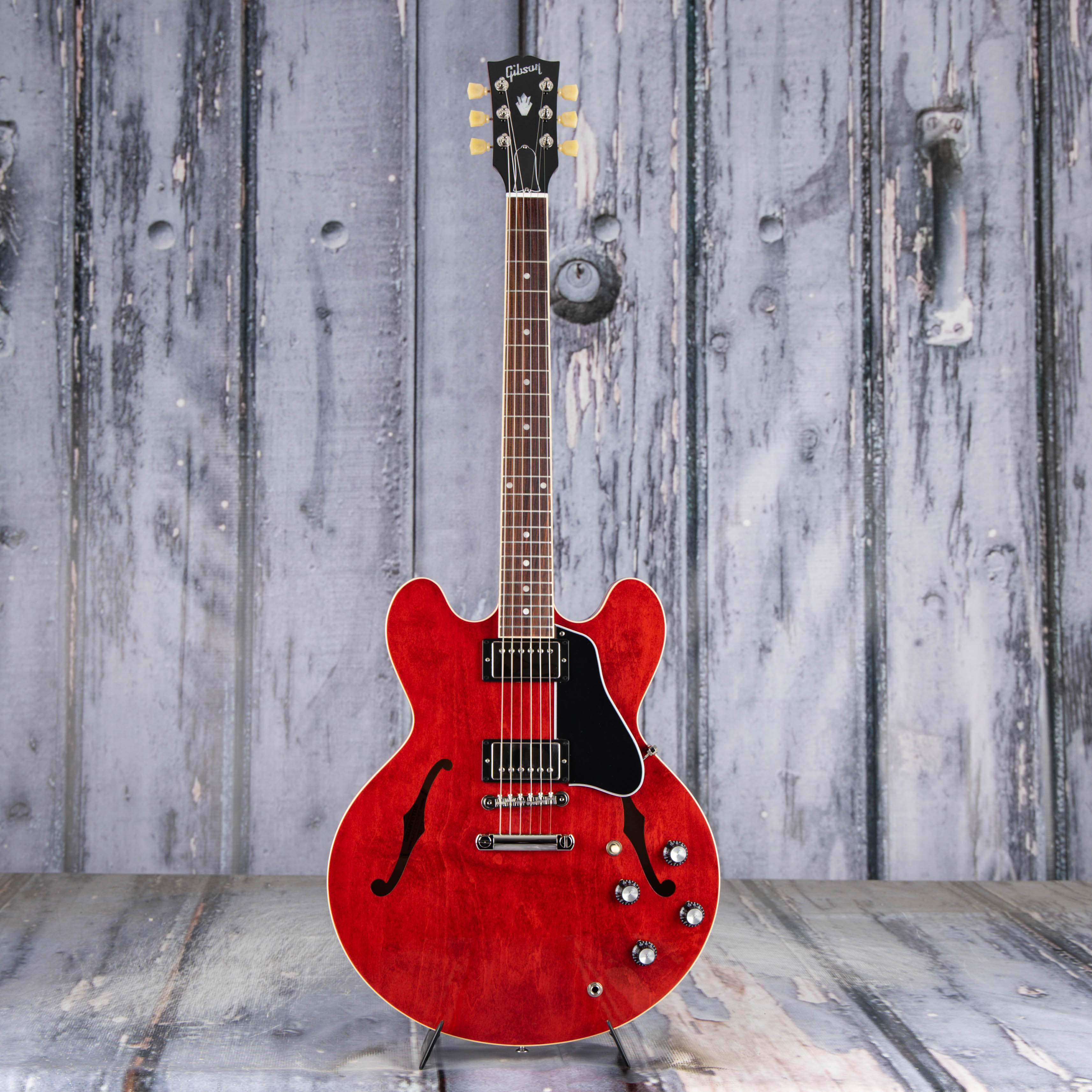 Gibson ES-335 Semi-Hollowbody Guitar, Sixties Cherry, front