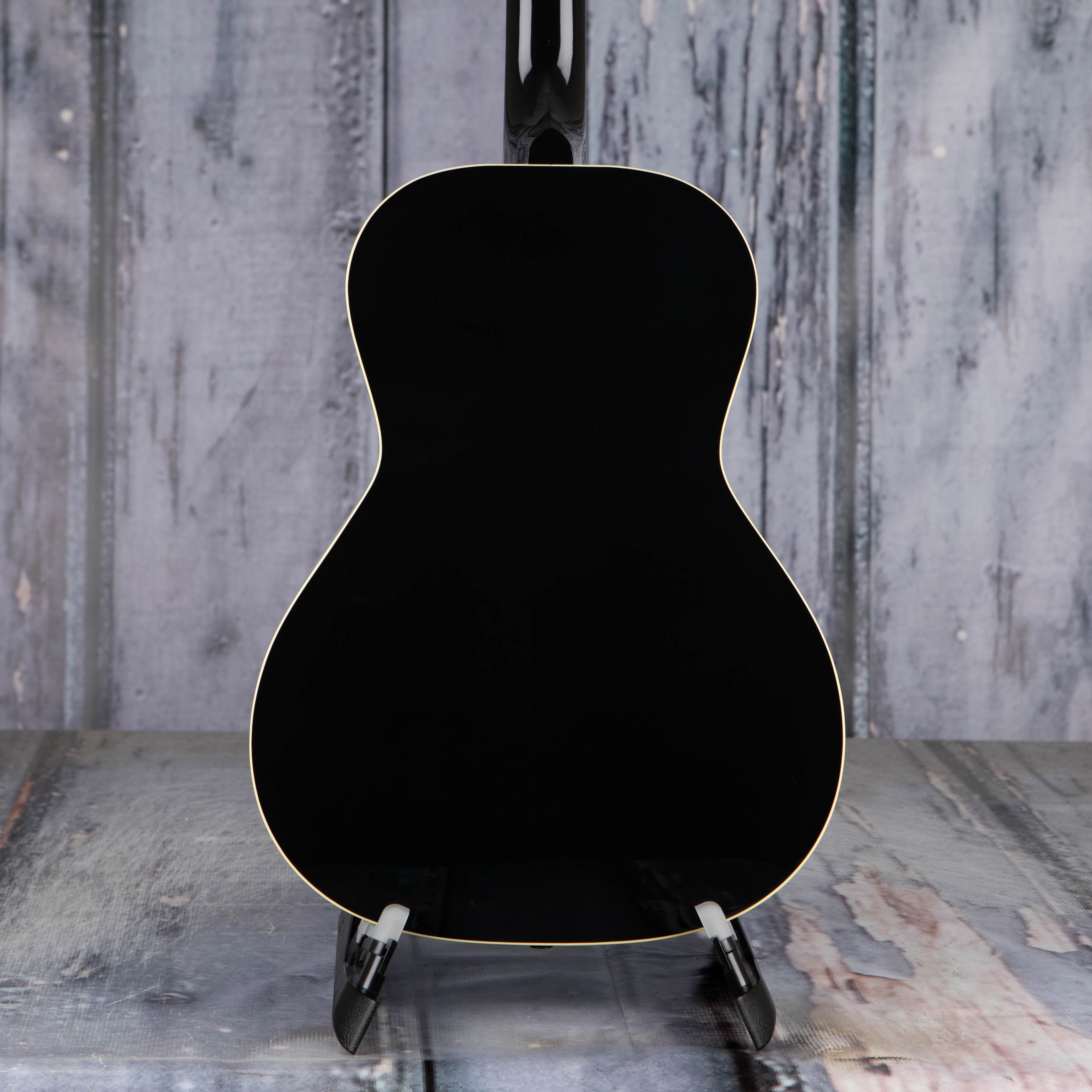 Gibson L-00 Original Acoustic Guitar, Ebony, back closeup