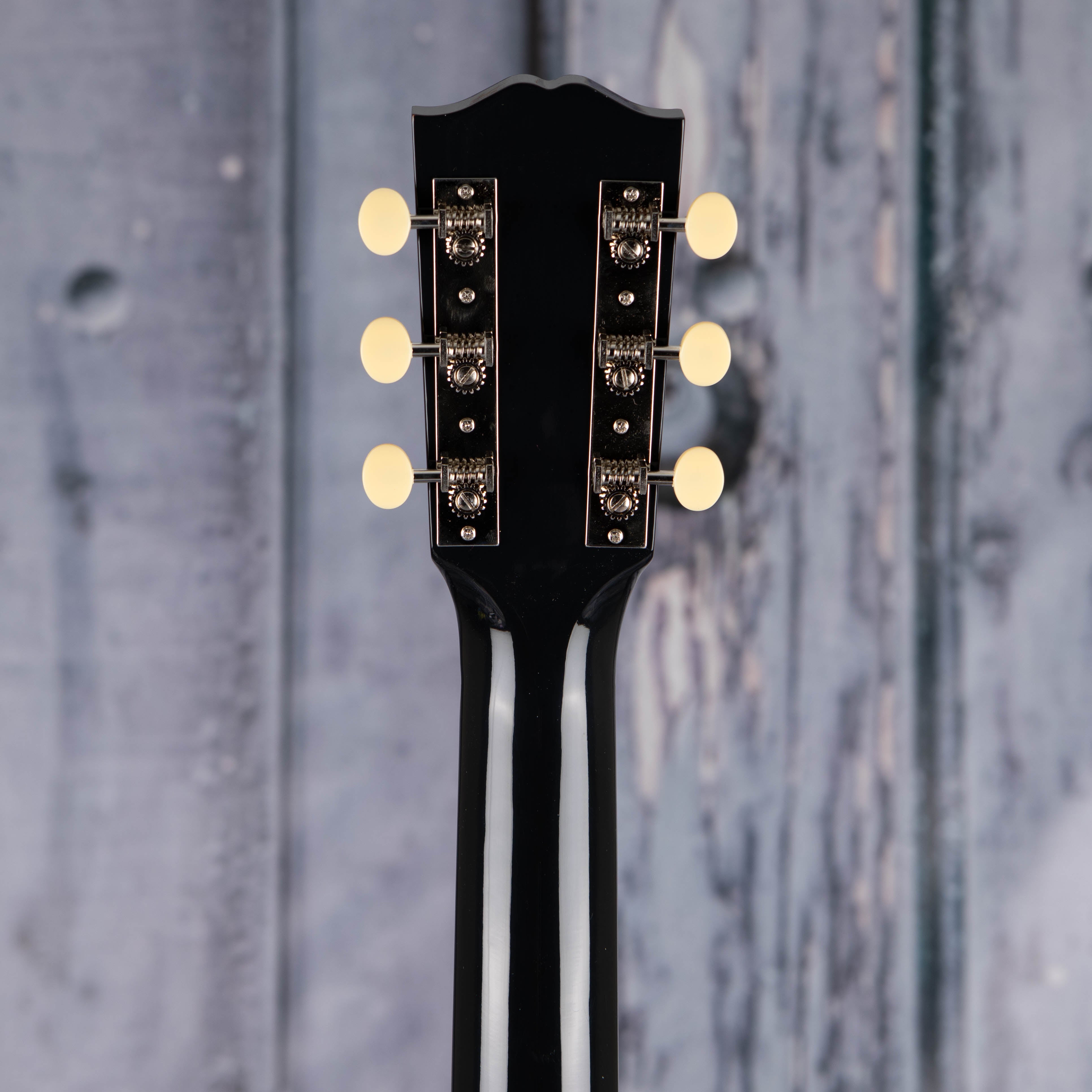 Gibson L-00 Original Acoustic Guitar, Ebony, back headstock