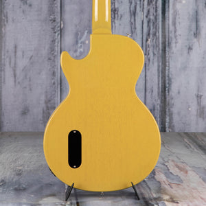Gibson Les Paul Junior Electric Guitar, TV Yellow, back closeup