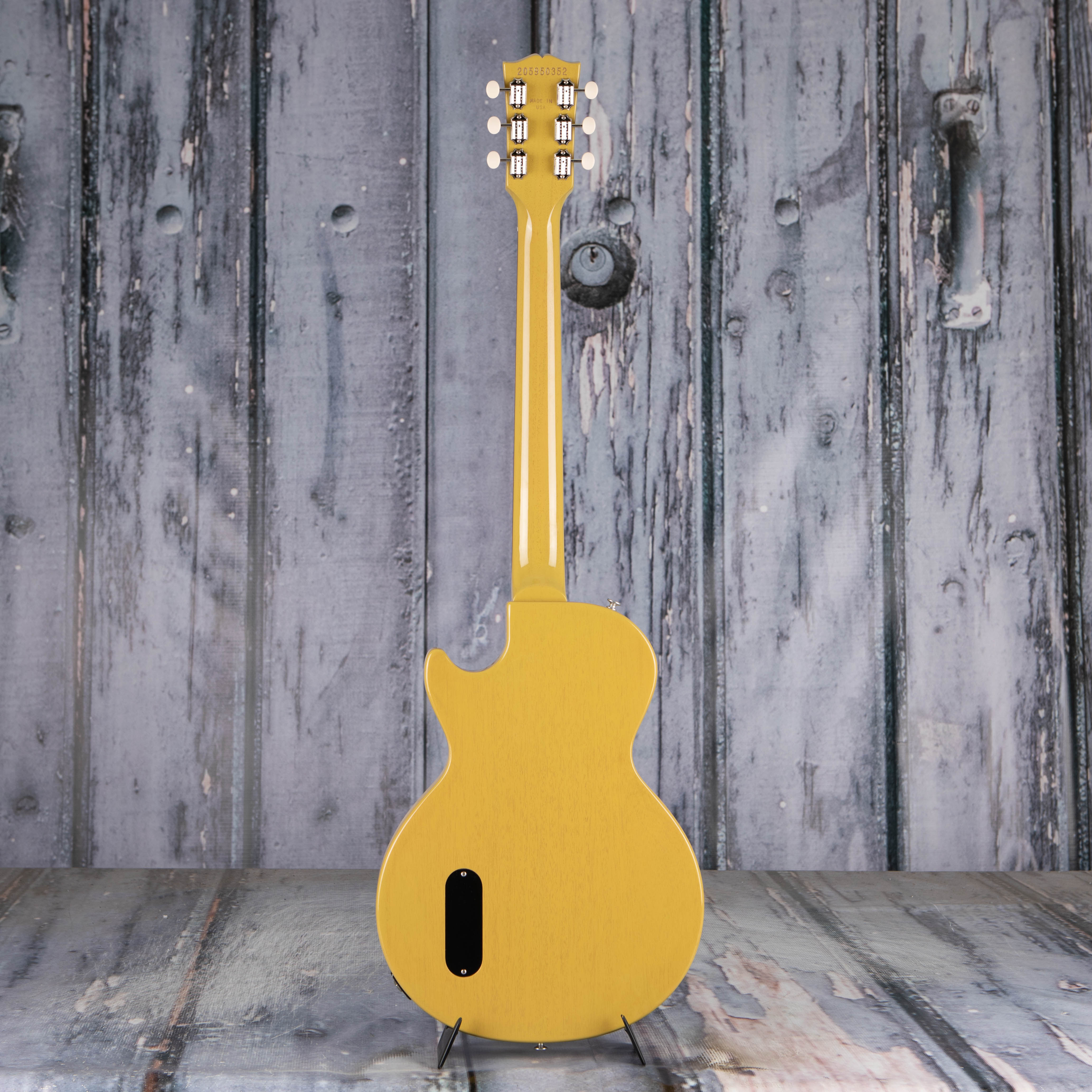 Gibson Les Paul Junior Electric Guitar, TV Yellow, back
